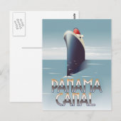 Panamakanaal Briefkaart (Voorkant / Achterkant)