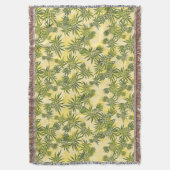 Panananas Camo Hawaiian Throw Blanket Deken (Voorkant Verticaal)