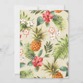 Pananas Summer Retirement Party Kaart (Achterkant)