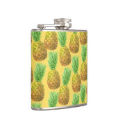 Pananassispatroon waterverf heupfles (Rechts)