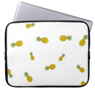 Panassel is een schattige naadloze patroonachtergr laptop sleeve