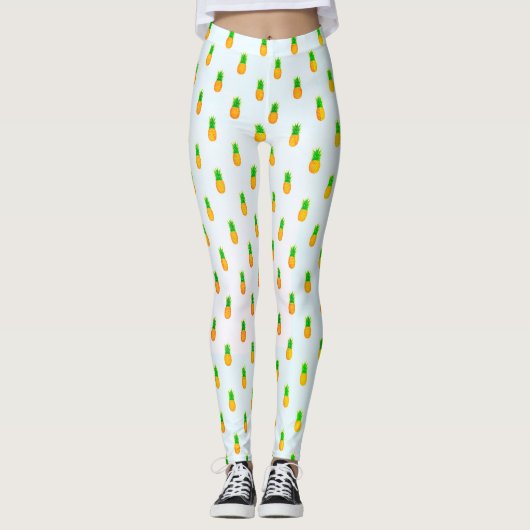 Panassenpatroon zomer leggings (Voorkant)