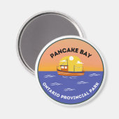 Pancake Bay Ontario Provincial Park Magnet (Recto/Verso)