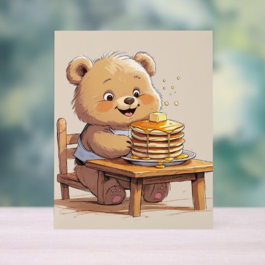 Pancake Bear Poster (Neutre)