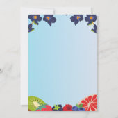 Pancake Birthday Uitnodiging (Achterkant)