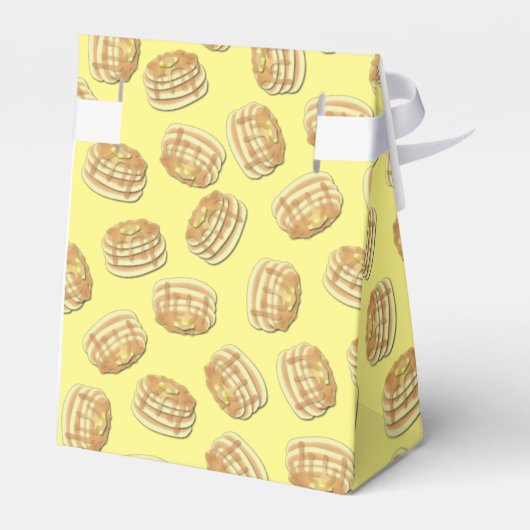 Pancake Breakfast Brunch Birthday Party Kinder Bedankdoosjes (Achterkant)