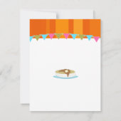 Pancake Breakfast collecte de fonds Invitation (Dos)