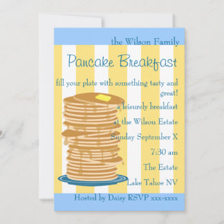 Pancake Breakfast Kaart