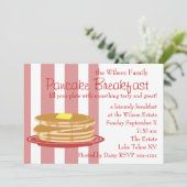 Pancake Breakfast Kaart (Staand voorkant)
