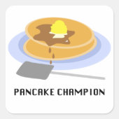 Pancake Champion Stickers (Voorkant)