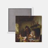 Pancake Day, 1845 Magneet (Voorkant / Achterkant)