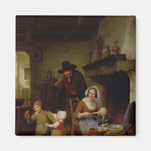 Pancake Day, 1845 Magneet (Voorkant)