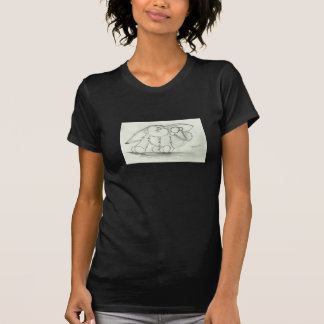 Pancake de Bunny tekening T-shirt