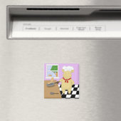Pancake Flige Pig Chef Magnet (In Situ (Lave-vaisselle))
