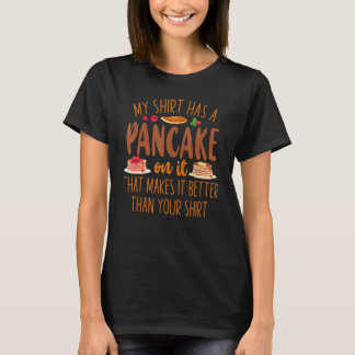 Pancake Kinder mijn Shirt heeft er een pantsertje 