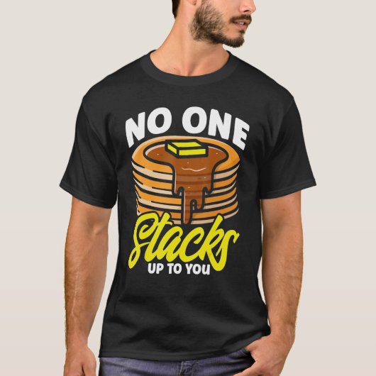 Pancake Kinder niemand stapt naar You_1 T-shirt (Voorkant)