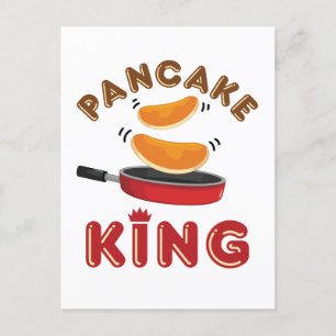 Pancake King zaterzaterdag Morning Pancakes Briefkaart