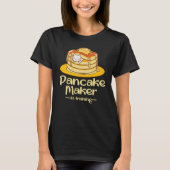 Pancake Maker Dad Pancake Flapjack Breakfast T-shirt (Voorkant)