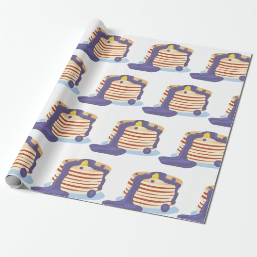 Pancake Stack Cadeaupapier (Uitgerold)
