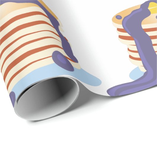 Pancake Stack Cadeaupapier (Rol Hoek)