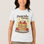 Pancake Therapy Kind's T-shirt (Voorkant)