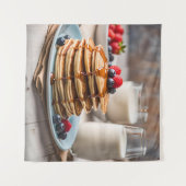 Pancakes and Milk Wandkleed (Voorkant (horizontaal))