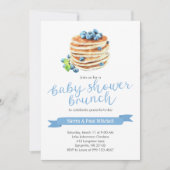 Pancakes Baby shower Brunch Invitation (Devant)