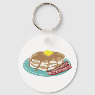 Pancakes Bacon Sleutelhanger