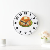 Pancakes Clock Grote Klok (Huis)