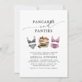 Pancakes et culottes Invitation à la douche nuptia (Devant)