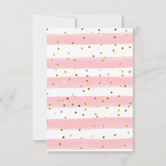 Pancakes et Pyjamas Fête Anniversaire Invitation (Dos)