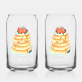 Pancakes Fluffeux Au Sirop D'Érable, Fruits Et Crè (Recto)