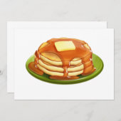 Pancakes Kaart (Voorkant / Achterkant)