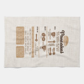 Pancakes Recipe Kitchen Towel Theedoek (Horizontaal)