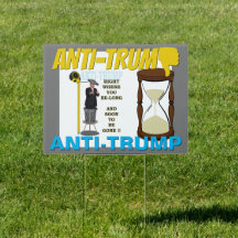 Anti-Trump / A droite où vous êtes longtemps,