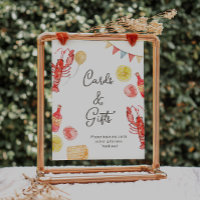 Pancarte Cartes & Cadeaux Fête d'Écrevisses