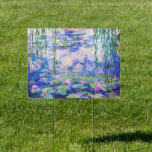 Pancarte Claude Monet - Nymphéas / Nymphéas 1919<br><div class="desc">Nymphéas (W.1852) - Claude Monet,  Huile sur toile,  1916-1919</div>