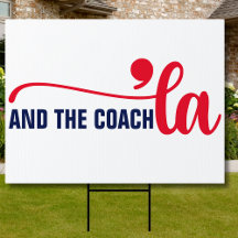 Comma la & Coach | Entraîneur Kamala Harris