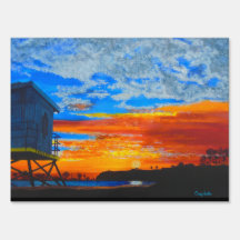 coucher de soleil de Dana