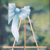 Pancarte de bienvenue pour une fête de mariage ave (Neutre)