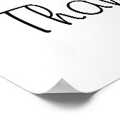 Pancarte de décoration de photo de mariage "Merci" (Coin)