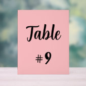 Pancarte de table (Neutre)