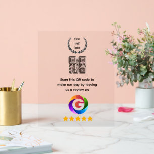 Pancarte de table Google Avis Panneaux de porte