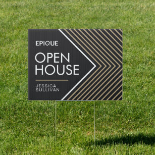 Pancarte Epique Open House Signes avec participation