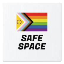 Espace sécurisé LGBTQ - Indicateur de fierté progr