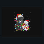 Pancarte Funky Newfoundland Chien Christmas Tee Snowman Lig<br><div class="desc">- Funny Newfoundland Dog Christmas Tee Snowman Light - Cute Newfie des trucs et des vêtements pour les hommes, les femmes, les enfants et la maman Newfie. - Ce design amoureux des chiens fait des cadeaux de propriétaire Newfie parfaits, anniversaire, mères ou Fêtes des pères, ou cadeaux de Noël pour...</div>