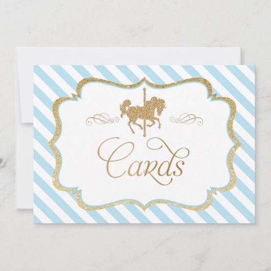 Pancarte pour cartes (Devant)