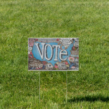 Signe VOTE par Meg Corcoran