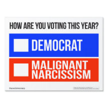 SYMBOLE DÉMOCRATE CONTRE LE NARCISSISME MALIGNANT