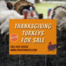 Symbole extérieur commercial Thanksgiving Turkey